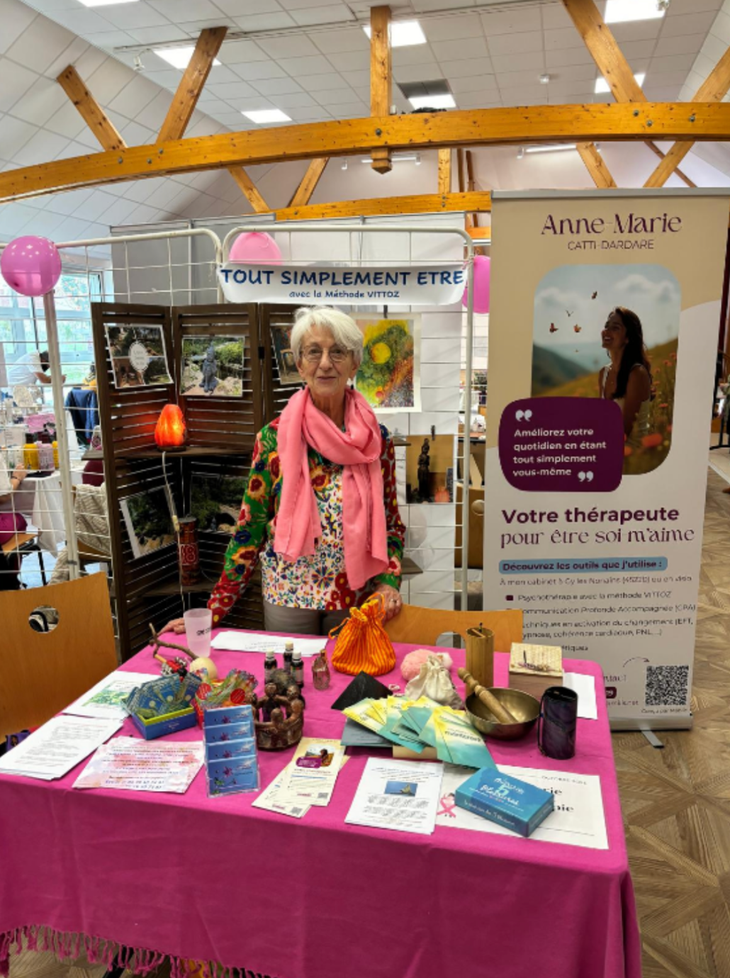 Anne-Marie, praticienne ADIOS